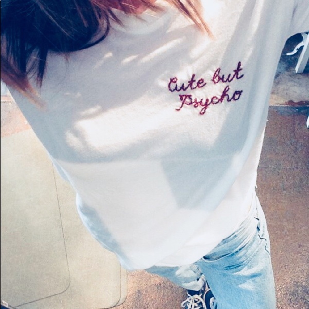 Brandy Melville Crop Tee